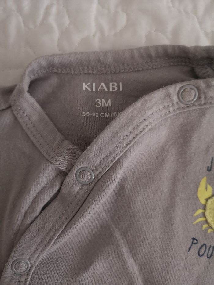 Lot de 5 pyjamas grenouillères – Bébé 3 mois - photo numéro 5