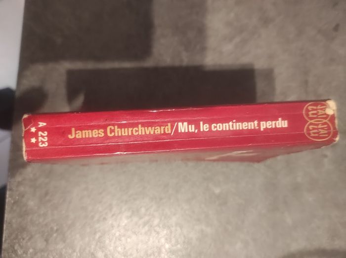 Mu le continent perdu James Churchward J'ai Lu l'Aventure Mystérieuse 1969 - photo numéro 2