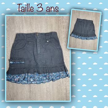 Jupe en toile taille 3 ans
