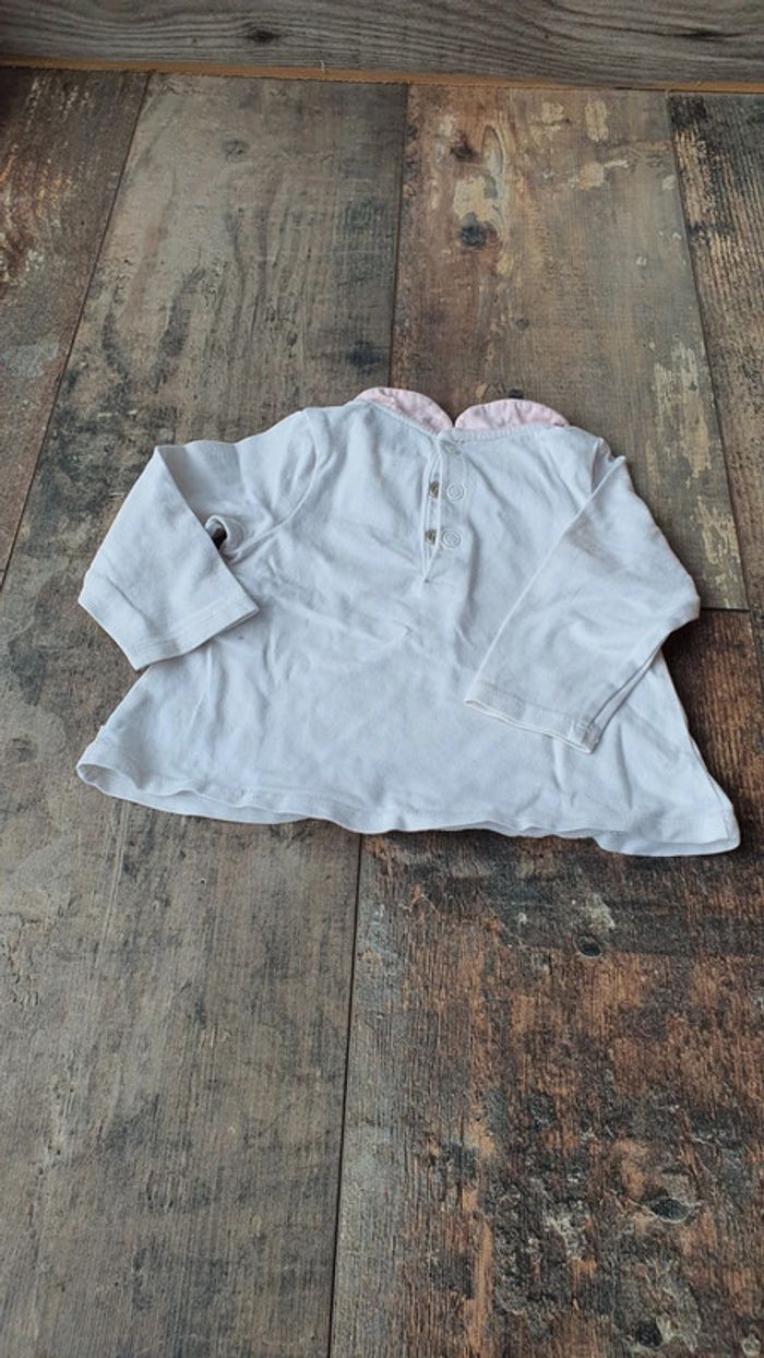 T-shirt Obaïbi 6 mois 68 cm en très bon état 👌 - photo numéro 4