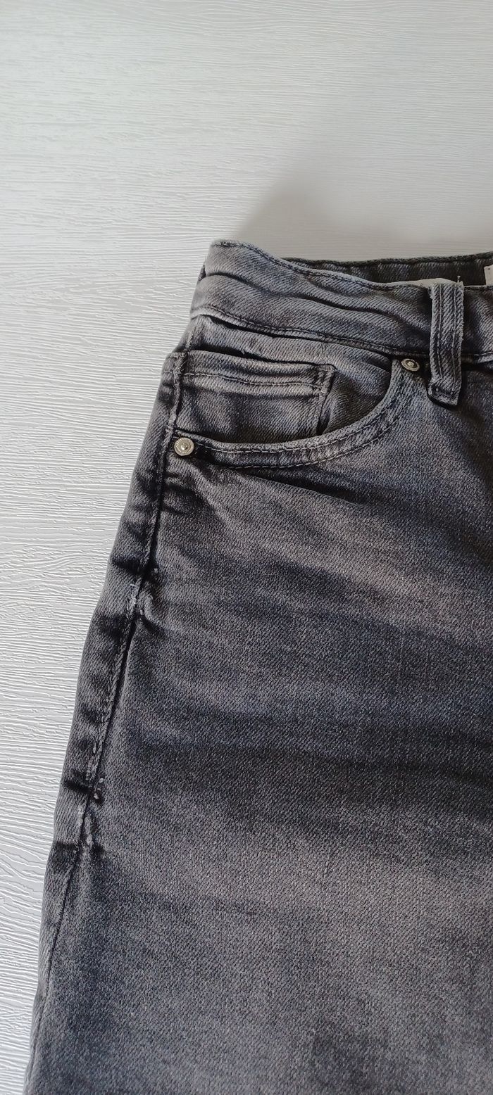 Pantalon jeans femme taille xxs élastique MNG isa - photo numéro 9
