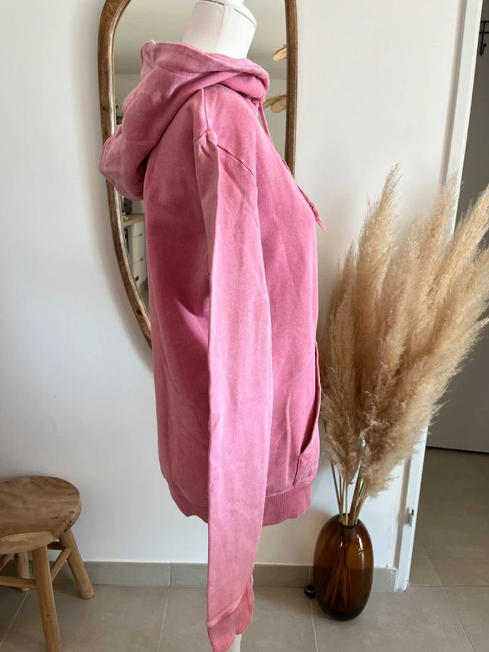 Sweat à capuche rose Saint Laurent - photo numéro 5