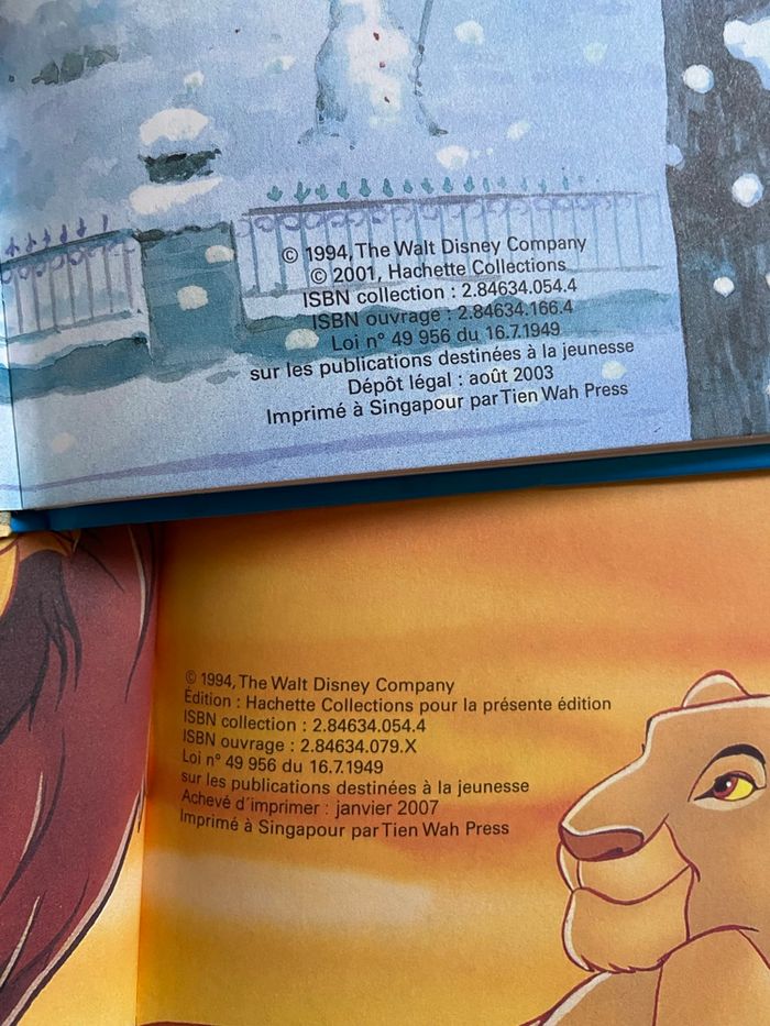 Lot de 2 livres Disney - photo numéro 4