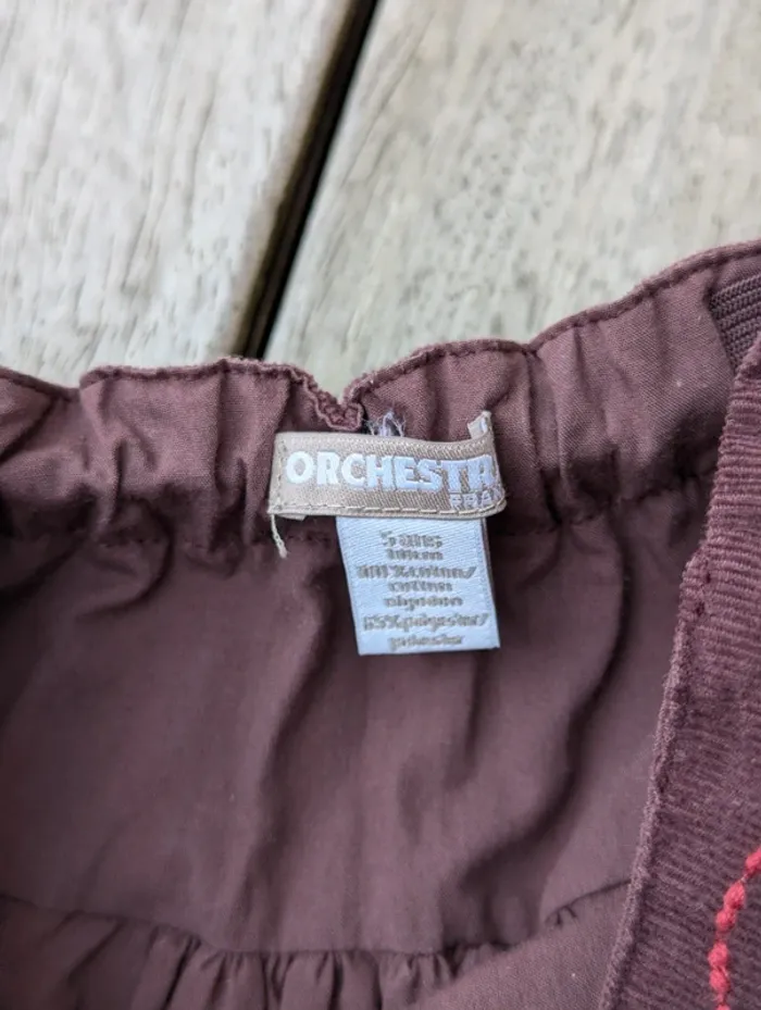 Pantalon velours sarouel orchestra 5 ans - photo numéro 2