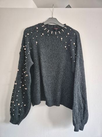 Pull avec perles 