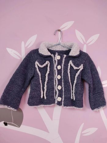 Gilet en laine 12 mois