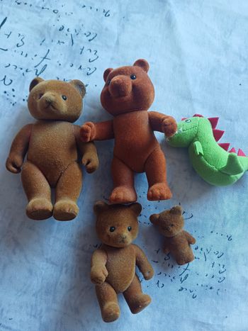 Jouet enfant famille ours