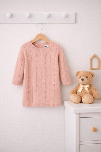 Robe maille Tape à l’œil  Taille 12 mois  Très bon état                 #bébéfille  #bebegarcon #naissance #naissancegarcon #nourrisson #maternité #sacfemme #grossesse #ensemblebebe #prixnegociable #prixlots #chauffebiberon #éveil #eveilbebe #jouetenfant 