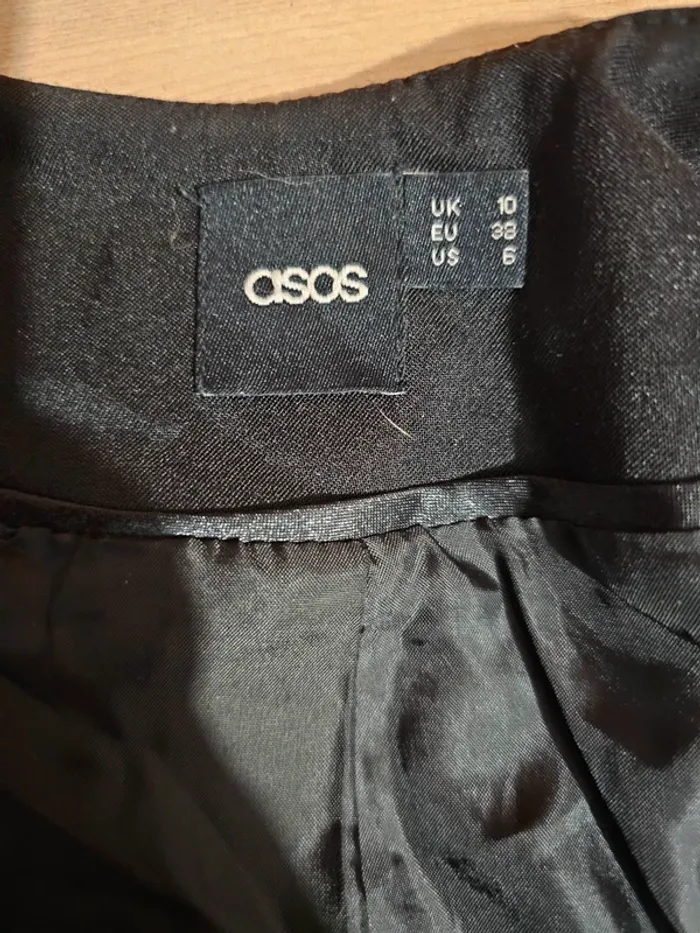 Veste blazer noire, Asos, 38 / M - photo numéro 2