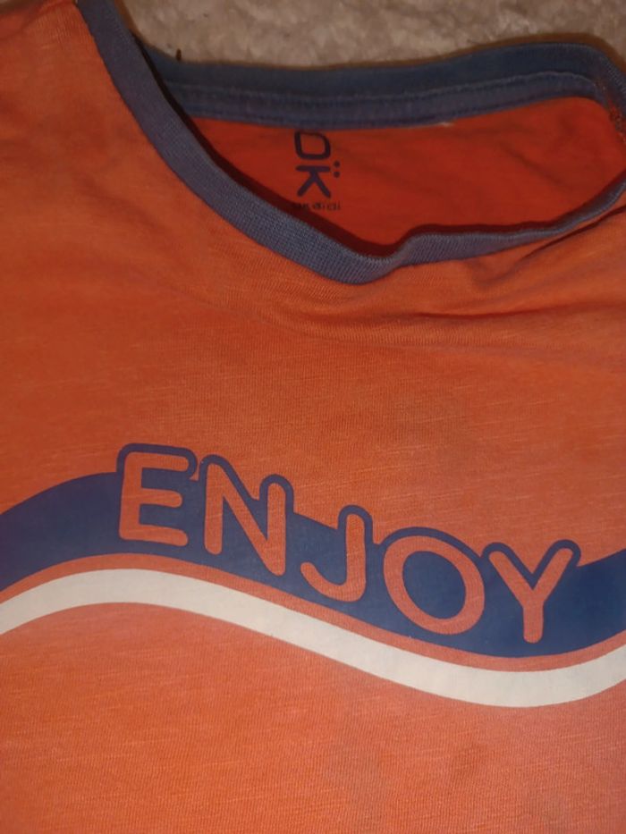 Teeshirt enjoy 5 ans - photo numéro 2