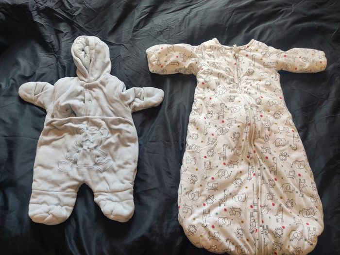Énorme lot + de 80 vêtements, 1 mois,3 mois,6 et 9 mois - photo numéro 12