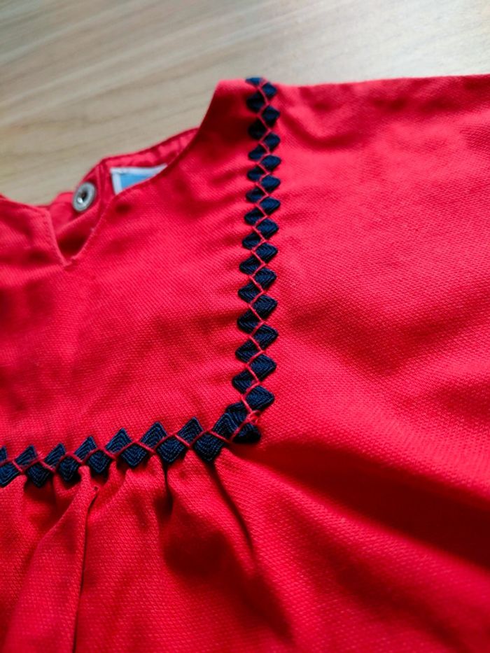 Blouse Jacadi rouge - photo numéro 2