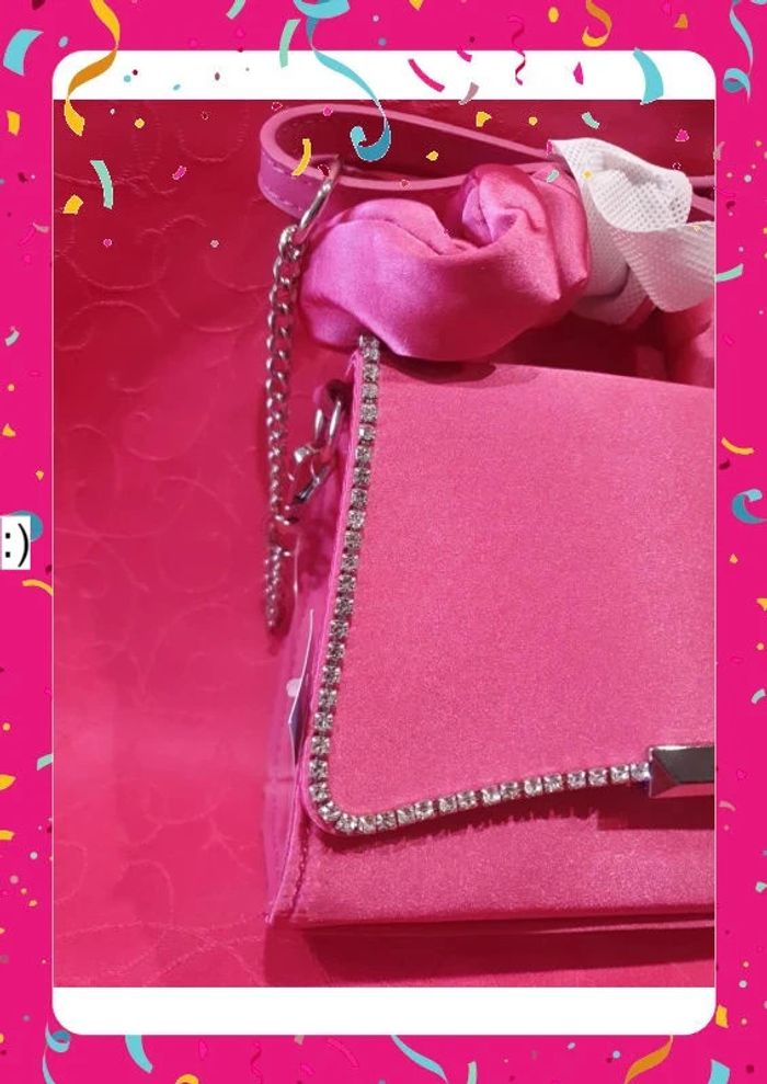 Sac à main pochette  strass - photo numéro 2