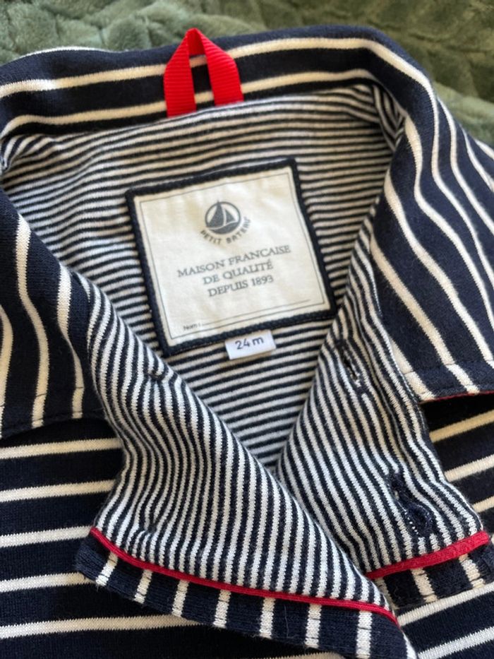Veste caban 24 mois Petit Bateau - photo numéro 2