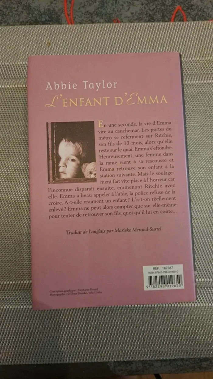 Livre L'enfant d'Emma | Abbie Taylor - photo numéro 2