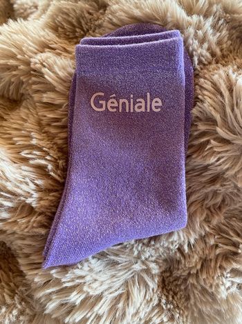 Chaussette à paillettes 