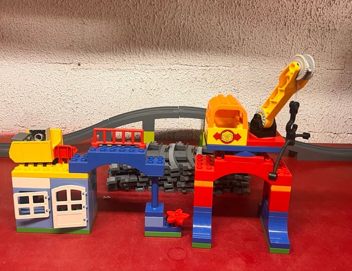 Circuit train de luxe Lego Duplo - photo numéro 7