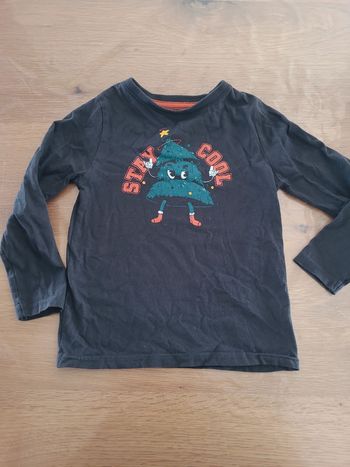 T-shirt manches longues noel kiabi 5 ans