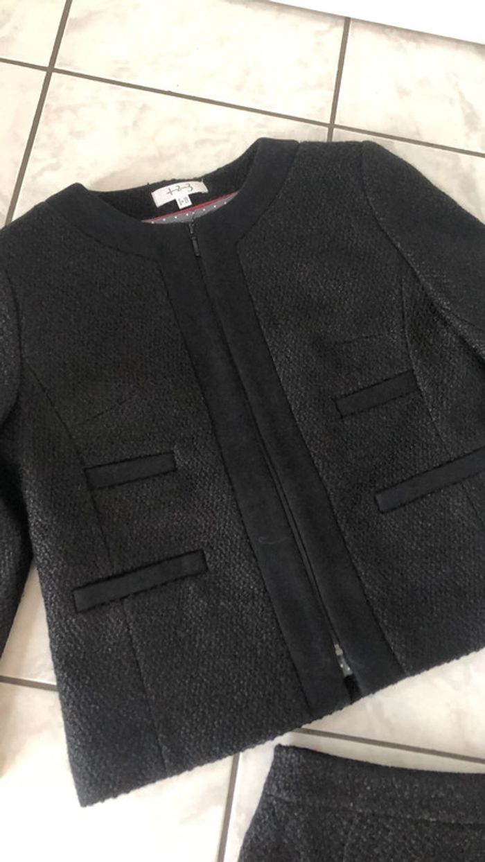 123 tailleur veste 42 et jupe 38 - photo numéro 2