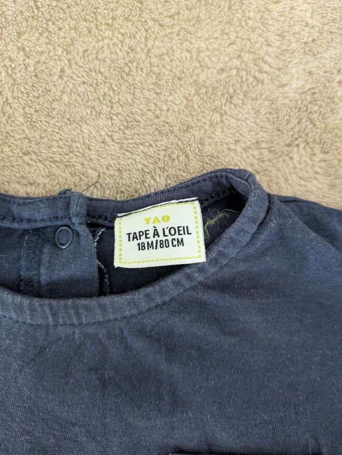 Joli T-shirt/Top Fille "Tape à l'Œil" - photo numéro 2