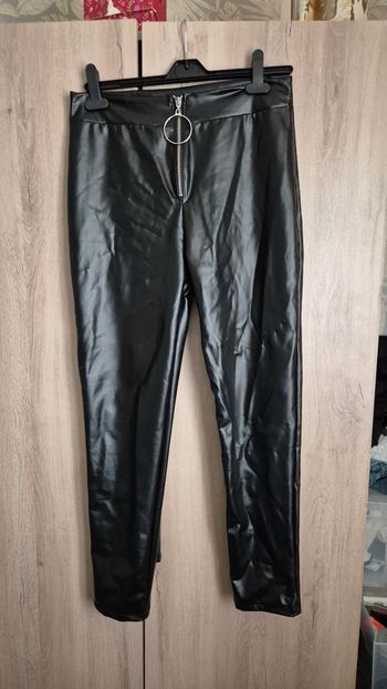 Pantalon semi cuir