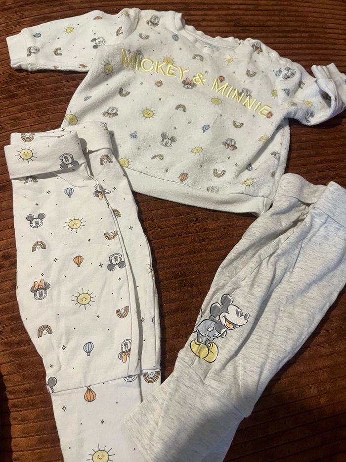 Ensemble Mickey & Minnie 3 mois