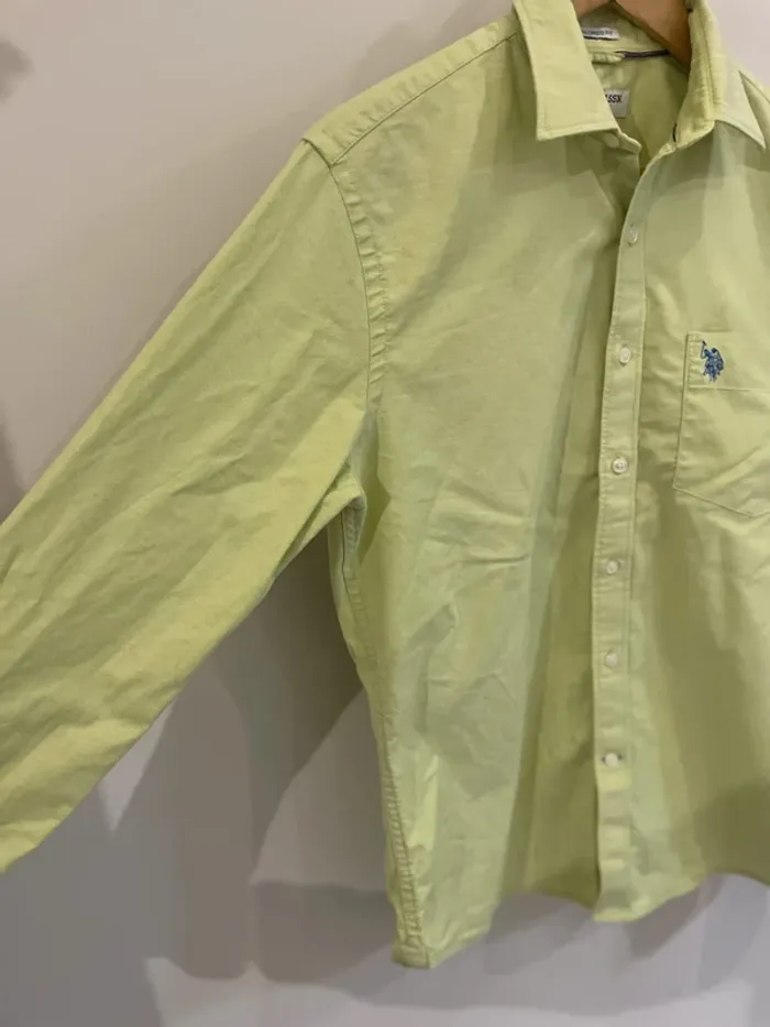 U.S. Polo Assn. Long Sleeve Green Size 40 - photo numéro 4