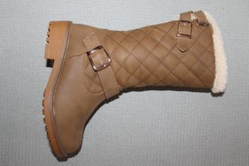 bottes marron claire 25