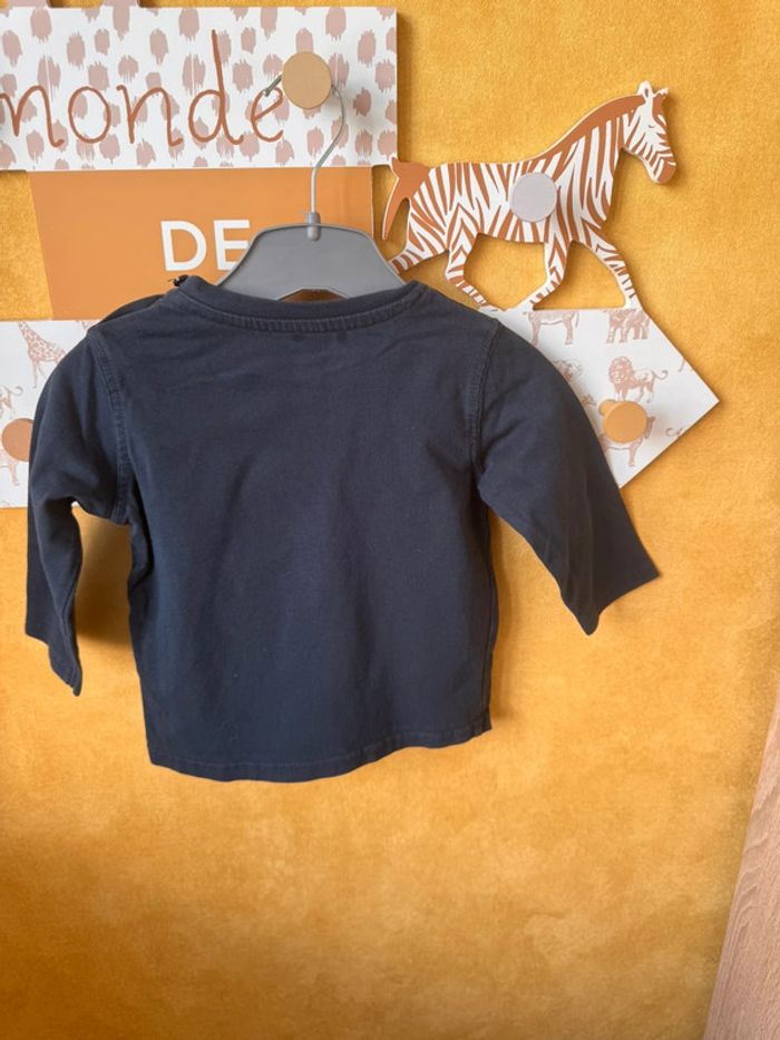 T-shirt manche longue 12 mois - photo numéro 3