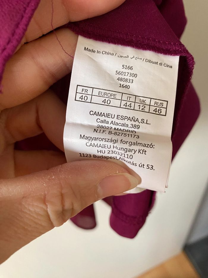 Robe Camaïeu Taille 40 - photo numéro 2