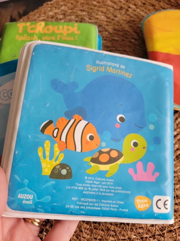 Lot 4 livres pour le bain des BB - photo numéro 4