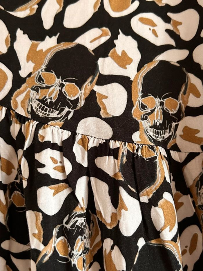 Longue robe skull April Vintage M/L - photo numéro 4
