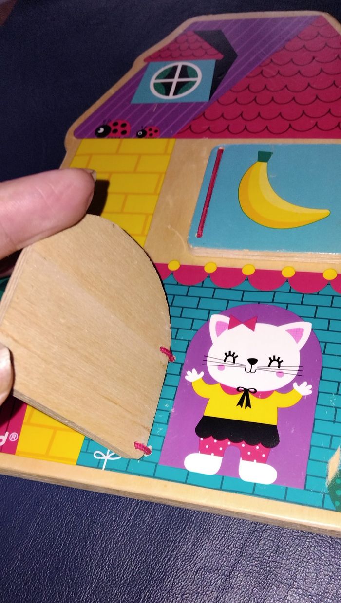 Maison en bois avec fenêtre éducative-Janod - photo numéro 3