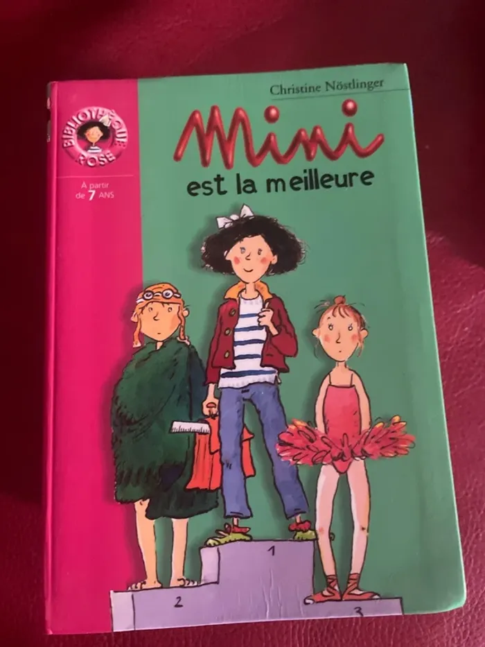 11 livres mini bibliothèque rose - photo numéro 5