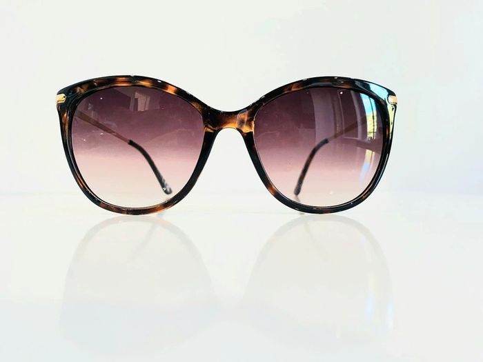 Lunette de soleil femme cats marron léopard verres dégradés uvprotection catégorie 3 - photo numéro 4
