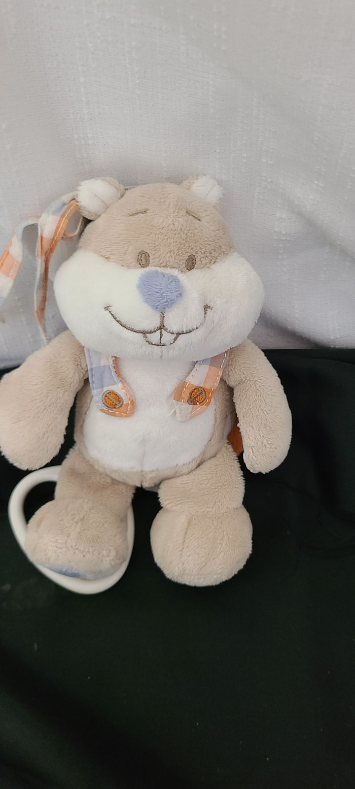 Doudou Raton laveur Noukies Noukie's - William - Musical - photo numéro 4