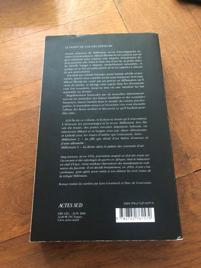 Livre Les hommes qui n’aimaient pas les femmes - photo numéro 2