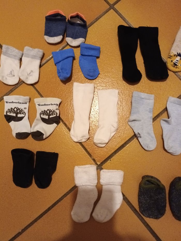 Lot de 12 paires de chaussettes 0 6 mois - photo numéro 3