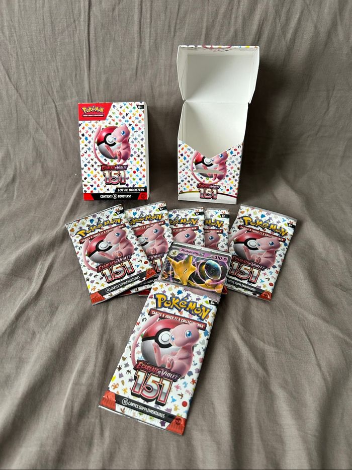 Bundle Pokémon 151 reconditionné (alakazam ex)