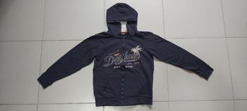 Gilet zippé à capuche 14 ans