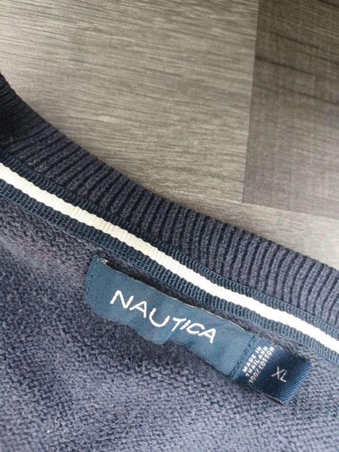 Torsadé sans manche nautica xl en très bon état - photo numéro 3