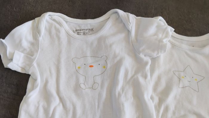 Lot 7 bodies manches courtes + 1 offert 36 mois  (98cm) - photo numéro 3