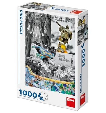 PUZZLE BARCELONE ESPAGNE 1000 PIECES 532670 Dino 