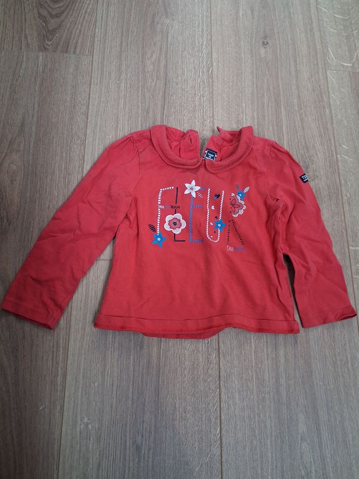 Lot de 6 t shirts fille 24 mois - photo numéro 7