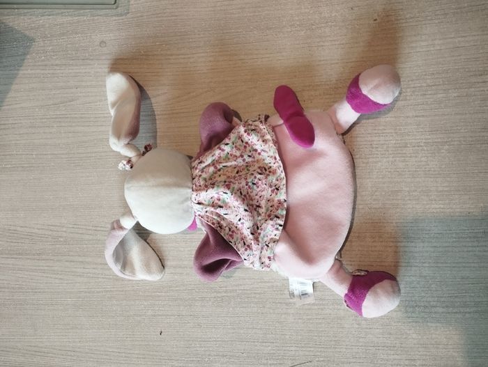 Doudou lapin marionnette - photo numéro 2