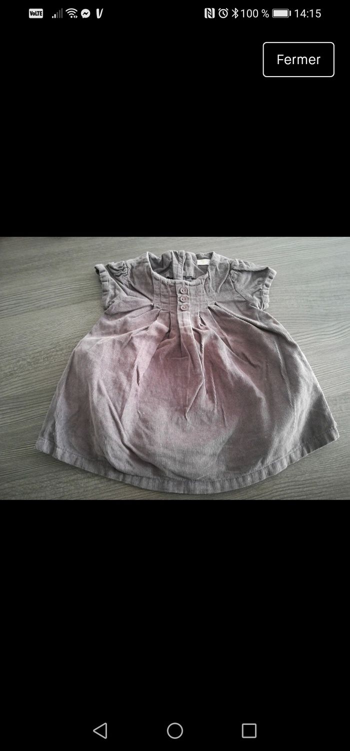 Robe 1mois