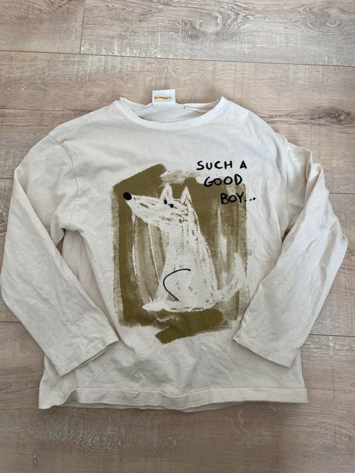 Teeshirt Loup Zara 4-5 ans