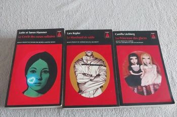 Lot 3 livres thrillers babel noir