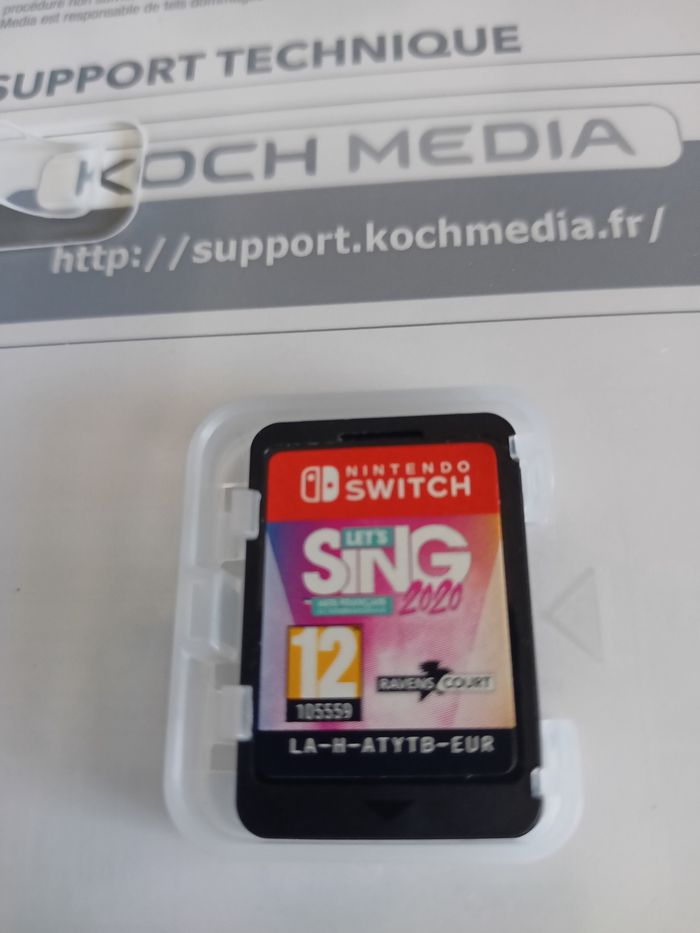 Nintendo Switch let s sing 2020 - photo numéro 4