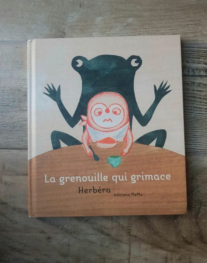 Livre La grenouille qui grimace Herbéra